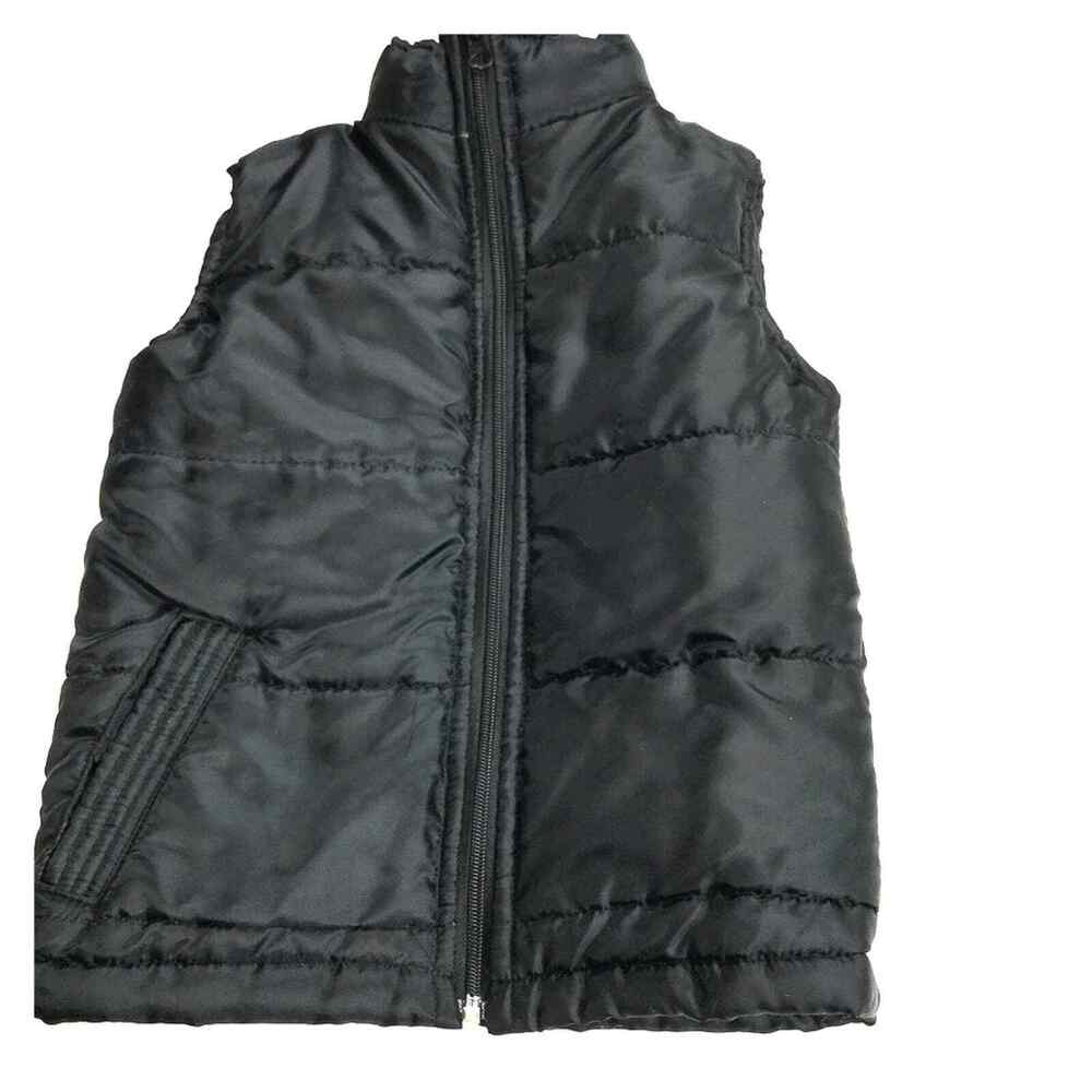 Boys Nickelodeon brand black puffer vest size 5